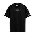 STASHES BLACK OVERSIZED T-SHIRT