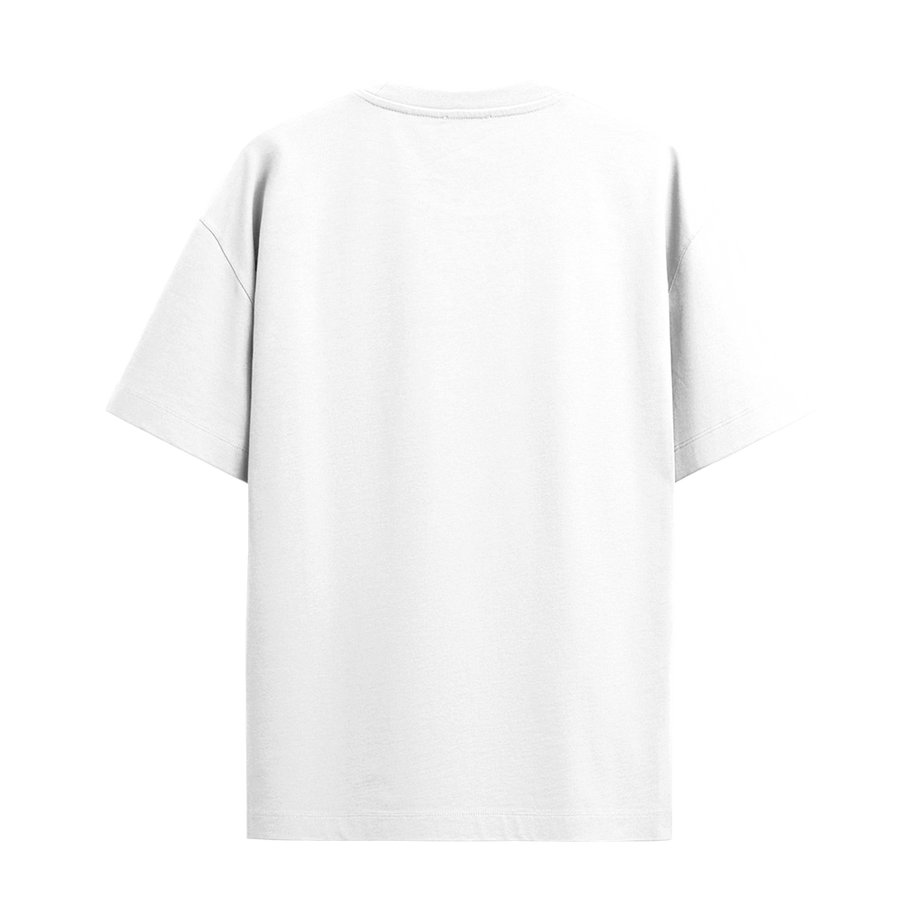 GANGSTER WHITE OVERSIZED T-SHIRT