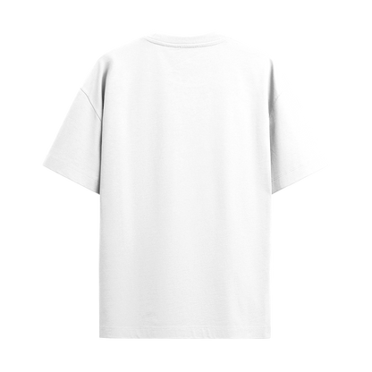 GANGSTER WHITE OVERSIZED T-SHIRT